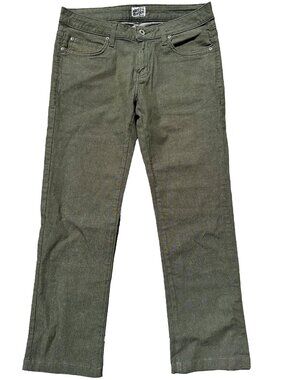 Naked & Famous Denim Skinny Guy Green Stretch Size Mens 32x27